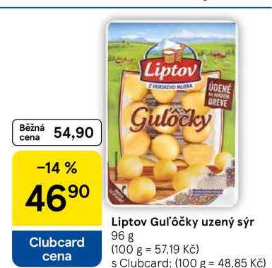 Liptov Gul'ôčky uzený sýr, 96 g