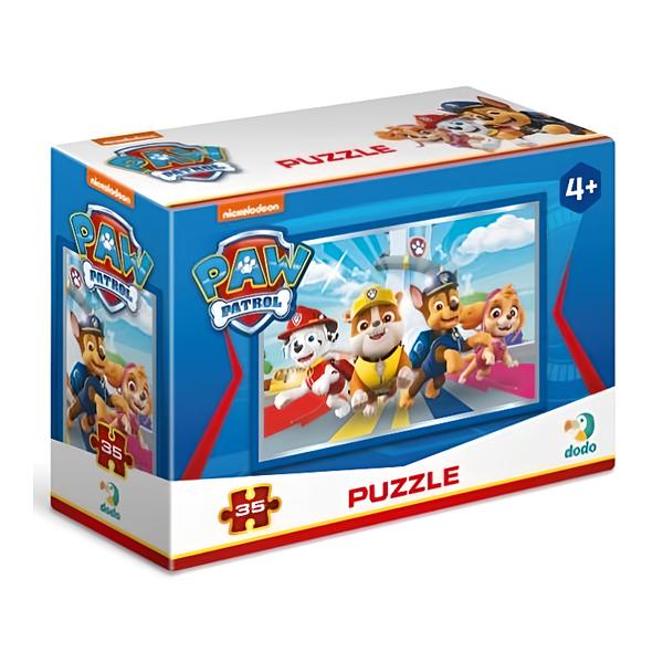 Teddies Minipuzzle Tlapková patrola 35 dílků