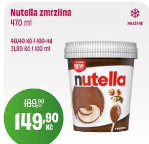 Nutella zmrzlina 470 ml 