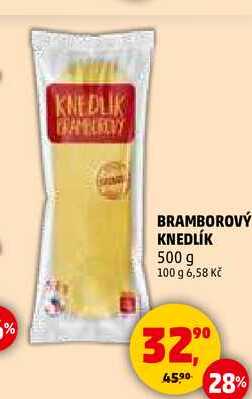 BRAMBOROVÝ KNEDLÍK, 500 g