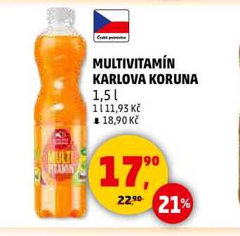 MULTIVITAMÍN KARLOVA KORUNA, 1,5 l