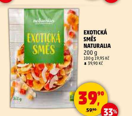 EXOTICKÁ SMĚS NATURALIA, 200 g