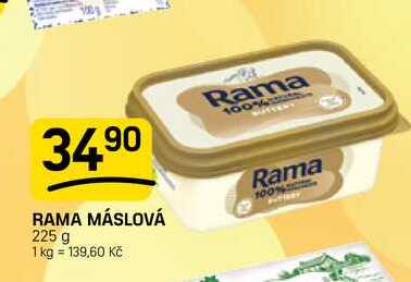 Rama Máslová 225g