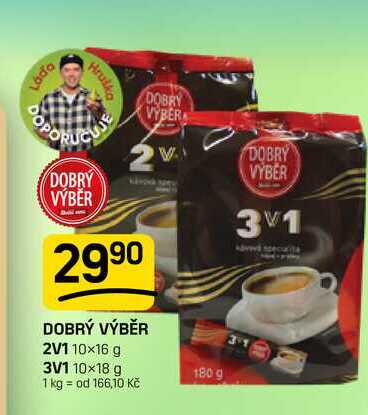 DOBRÝ VÝBĚR 2V1 10×16 g 3V1 10×18 g 
