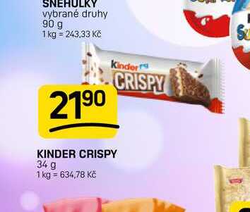KINDER CRISPY 34 g