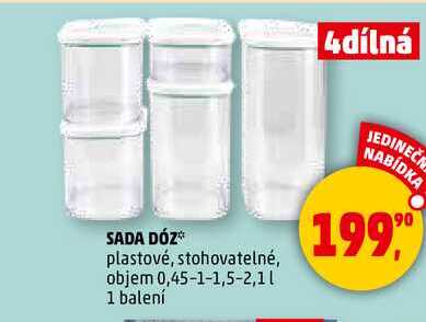 SADA DÓZ, 1 balení 