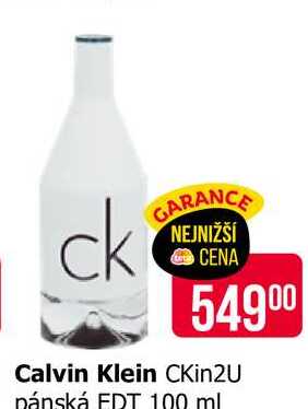 Calvin Klein Ckin2U pánská EDT 100 ml 