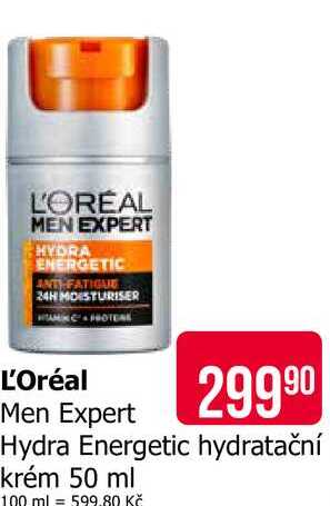 L'Oréal Men Expert Hydra Energetic hydratační krém 50 ml