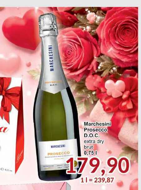 Marchesini Prosecco D.O.C. extra dry brut 0,75l