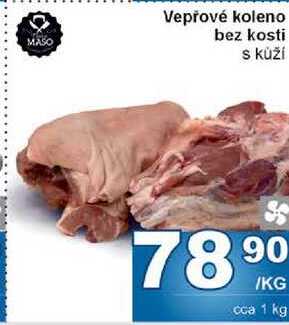 Vepřové koleno bez kosti s kůží 1kg