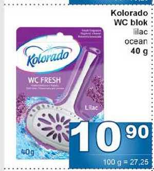 Kolorado WC blok 40g