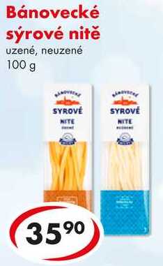 Bánovecké sýrové nitě, 100 g