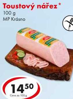 Toustový nářez, 100 g 