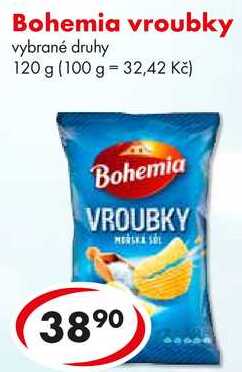 Bohemia vroubky, 120 g