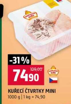 KUŘECÍ ČTVRTKY MINI 1000 g 