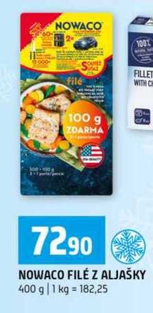 NOWACO FILÉ Z ALJAŠKY 400 g