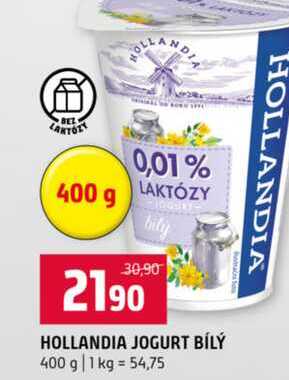 HOLLANDIA JOGURT BÍLÝ 400 g
