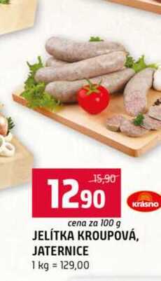 JELÍTKA KROUPOVÁ, JATERNICE 100g
