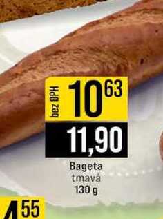 Bageta tmavá 130 g 