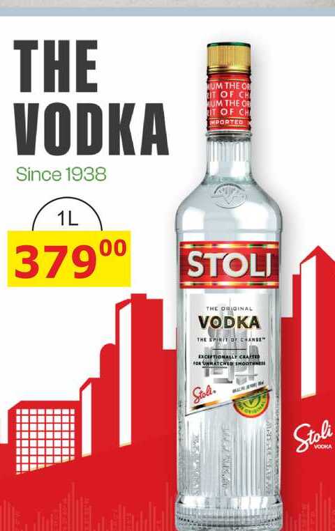 Stoli VODKA 1l