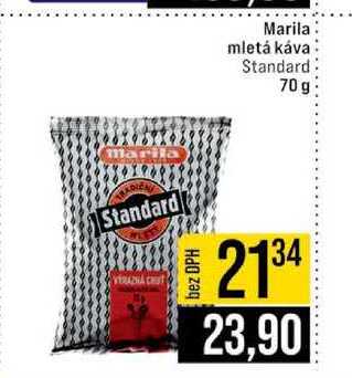 Marila mletá káva Standard 70 g