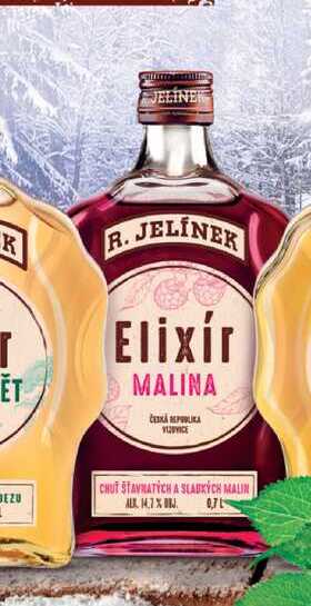 R. JELÍNEK Elixir Malina 0,7l 14,7%