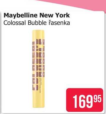 Maybelline New York Colossal Bubble řasenka 