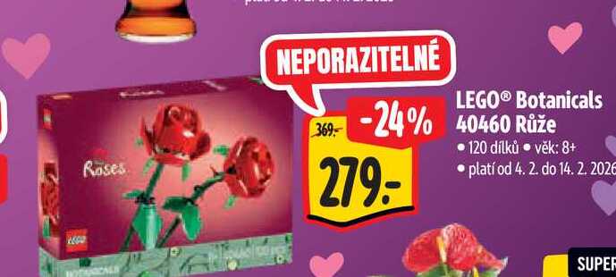 LEGO® Botanicals Růže