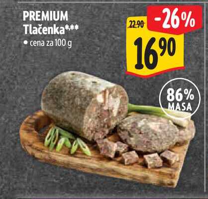 PREMIUM Tlačenka 100 g