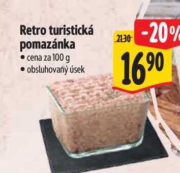 Retro turistická pomazánka  100 g