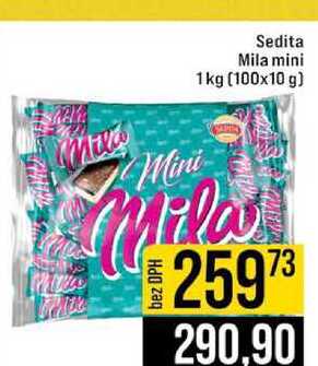 Sedita Mila mini 1kg (100x10 g)