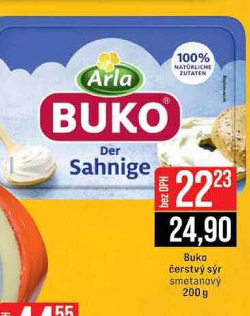Buko Čerstvý sýr smetanový 200 g