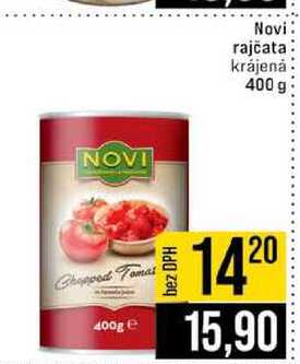 Novi rajčata krájenȧ 400 g 