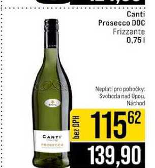 Canti Prosecco DOC Frizzante 0,75l