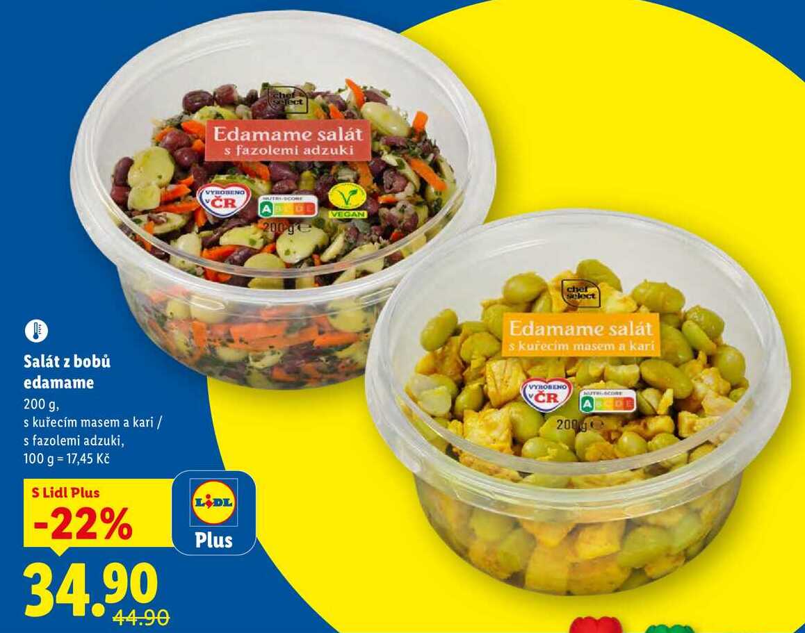 Salát z bobů edamame, 200 g