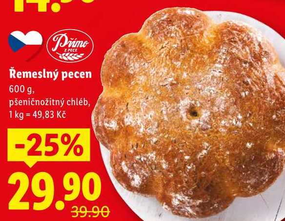 Řemeslný pecen, 600 g