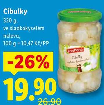 Cibulky, 320 g