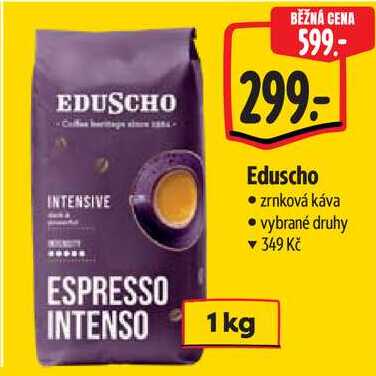 Eduscho zrnková káva, 1 kg
