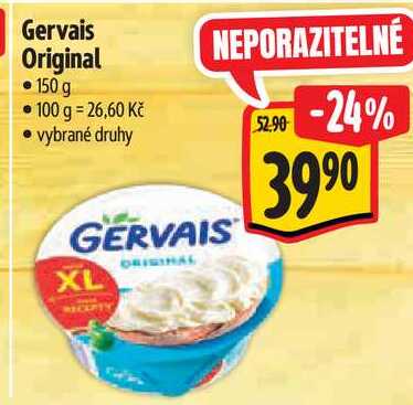 Gervais Original, 150 g