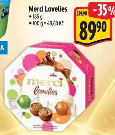 Merci Lovelies, 185 g