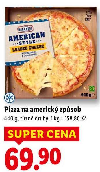 Pizza na americký způsob, 440 g