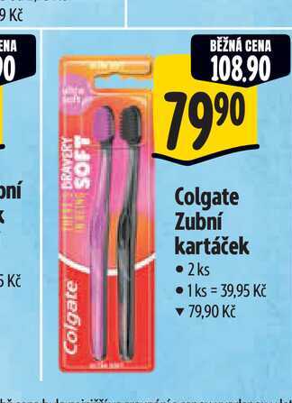 Colgate Zubní kartáček 2ks 