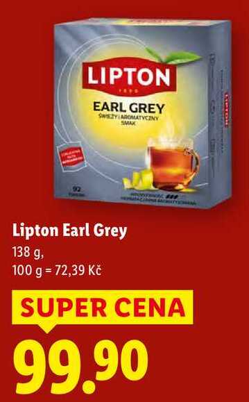 Lipton Earl Grey, 138 g