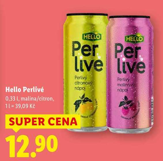 Hello Perlivé, 0,33 l