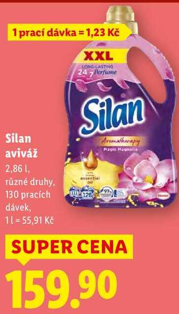 Silan aviváž 2,86 l/130 pracích dávek