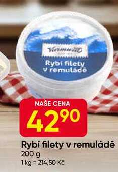 Varmuža Rybí filety v remuládě 200 g