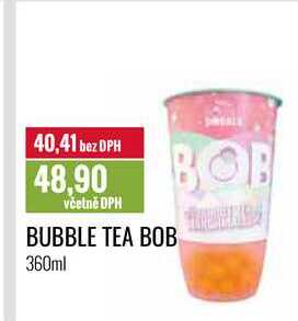 BUBBLE TEA BOB 360ml 