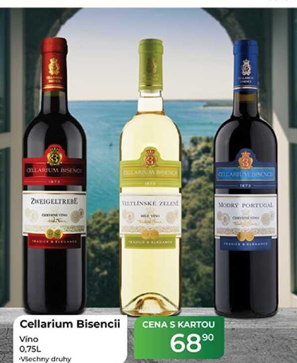 Cellarium Bisencii Víno 0,75L 