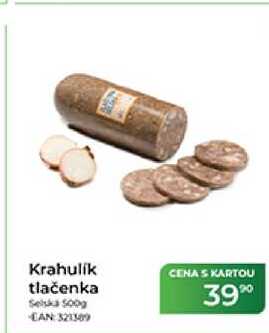 Krahulik tlačenka Selská 500g  