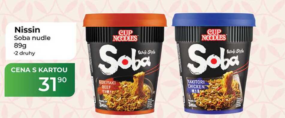 Nissin Soba nudle 89g  